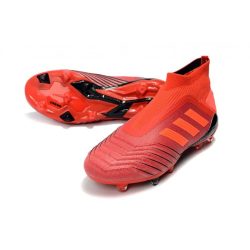 adidas Predator 19+ FG Zapatos - Rojo_6.jpg